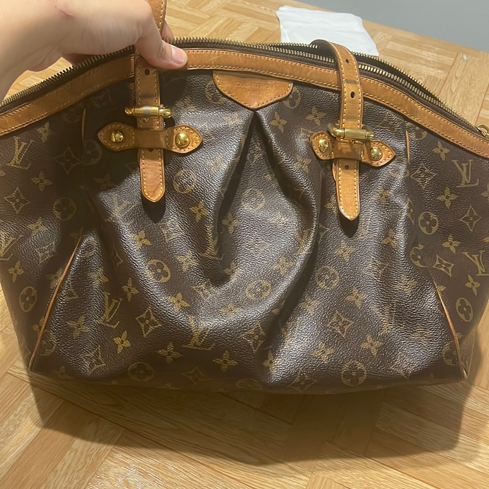Louis Vuitton Tivoli Handbag Monogram Canvas GM, Discontinued, Authentic